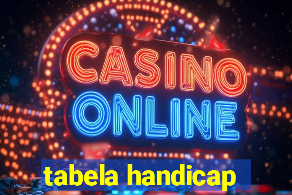 tabela handicap